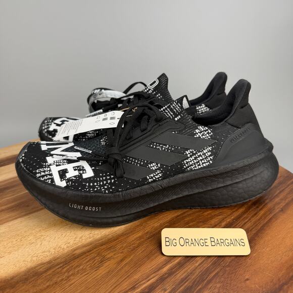 Adidas Ultraboost 5X Running Men\'s 9 Black Sneakers Athletic Shoes Sneakers main image 5